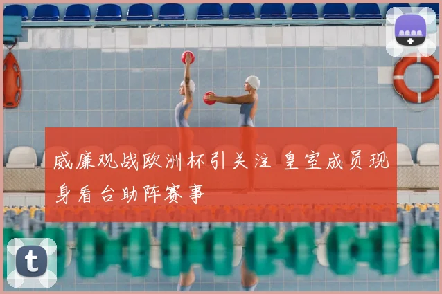 威廉观战欧洲杯引关注 皇室成员现身看台助阵赛事